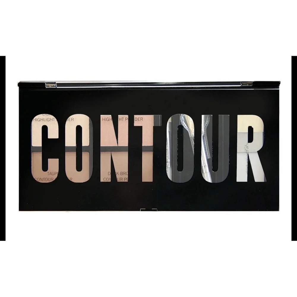 Profusion Contour & Highlight 6 Palette Pressed Powder Light Pink Champagne Rose
